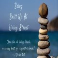 Being living stones for miraculous times